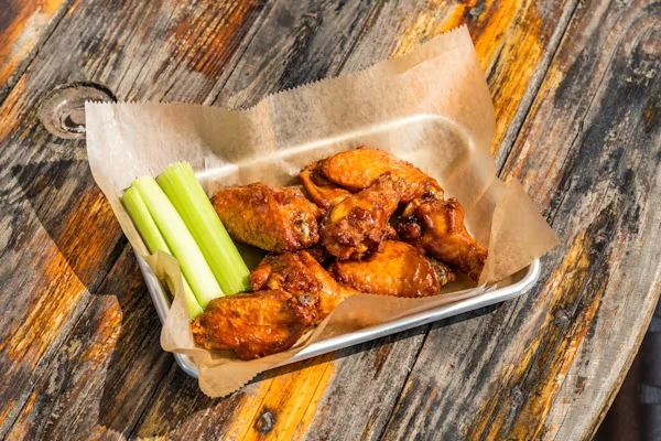 Saucy wings at VJ’s